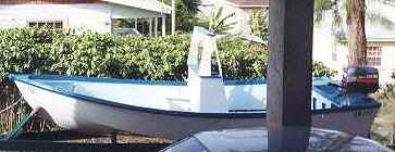 Console Skiff by Paul Magras, Barbados