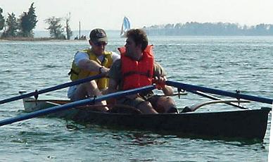Sculling Skiff by Clayton Culp & Jamie Wasser, St. Mary\'s College of Maryland