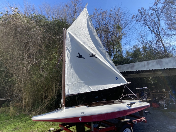 Sneakbox Sailboat by Rob Kloeti, Auburn, Alabama